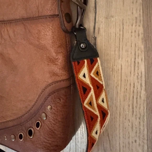 Frye Zuri Convertible Leather Shopper Tote no crossbody strap purse bag A00179 - Picture 9 of 11